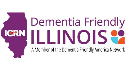logo of dementia friendly Illinois network